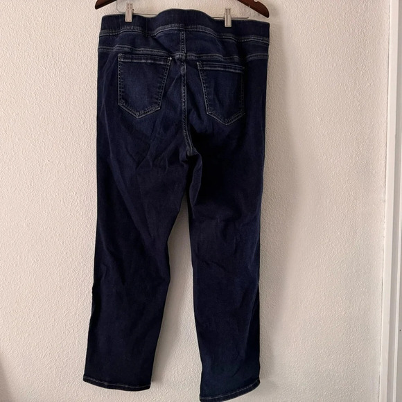 Torrid Mid Rise Lean Jean Pull On Super Soft Cozycore 1S 1X Casual Y2K - Picture 8 of 11